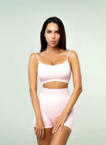 Revenge Seamless top in Pink