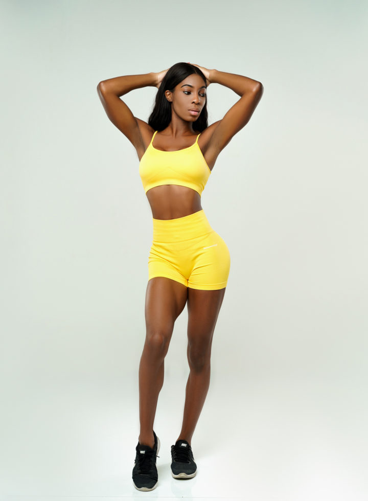 Revenge Seamless top in Amber