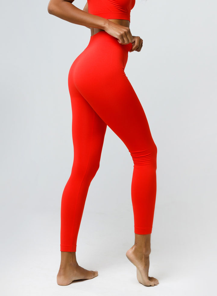 Naked Seamless legging in Coral