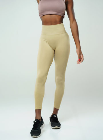 Peachy Seamless high waisted legging in Nude
