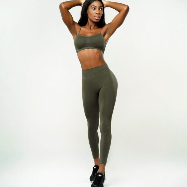 Naked Seamless set with bra in Khaki
