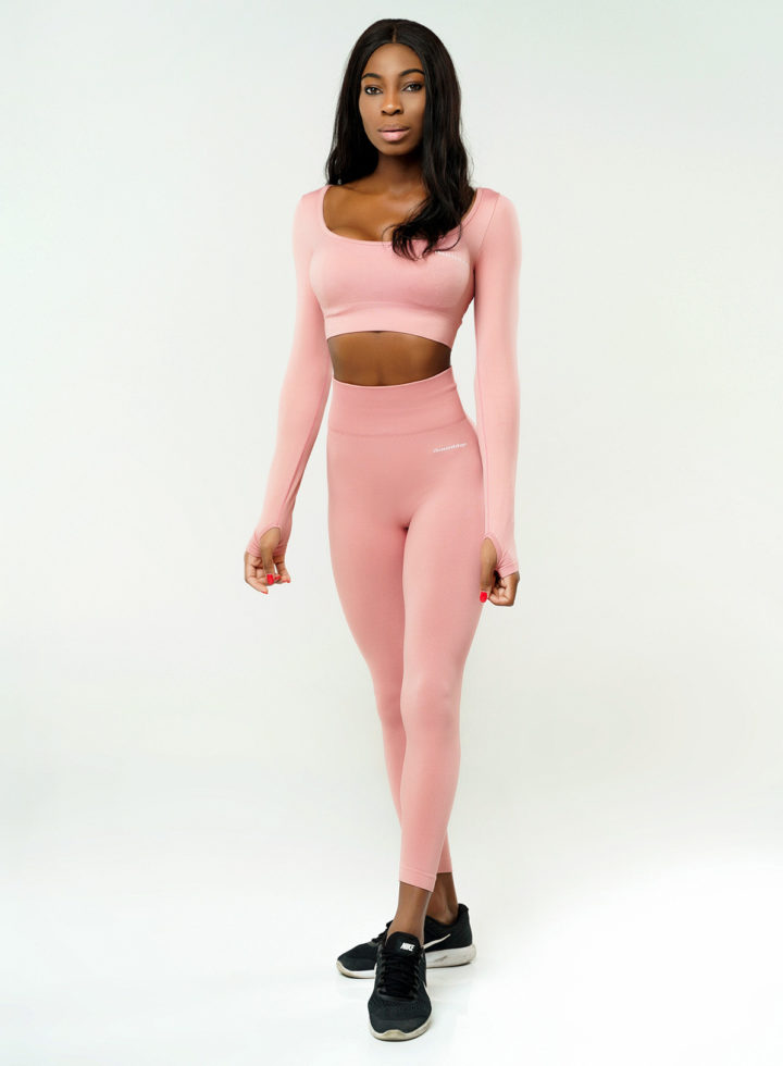 Obsession Seamless set in Nude pink